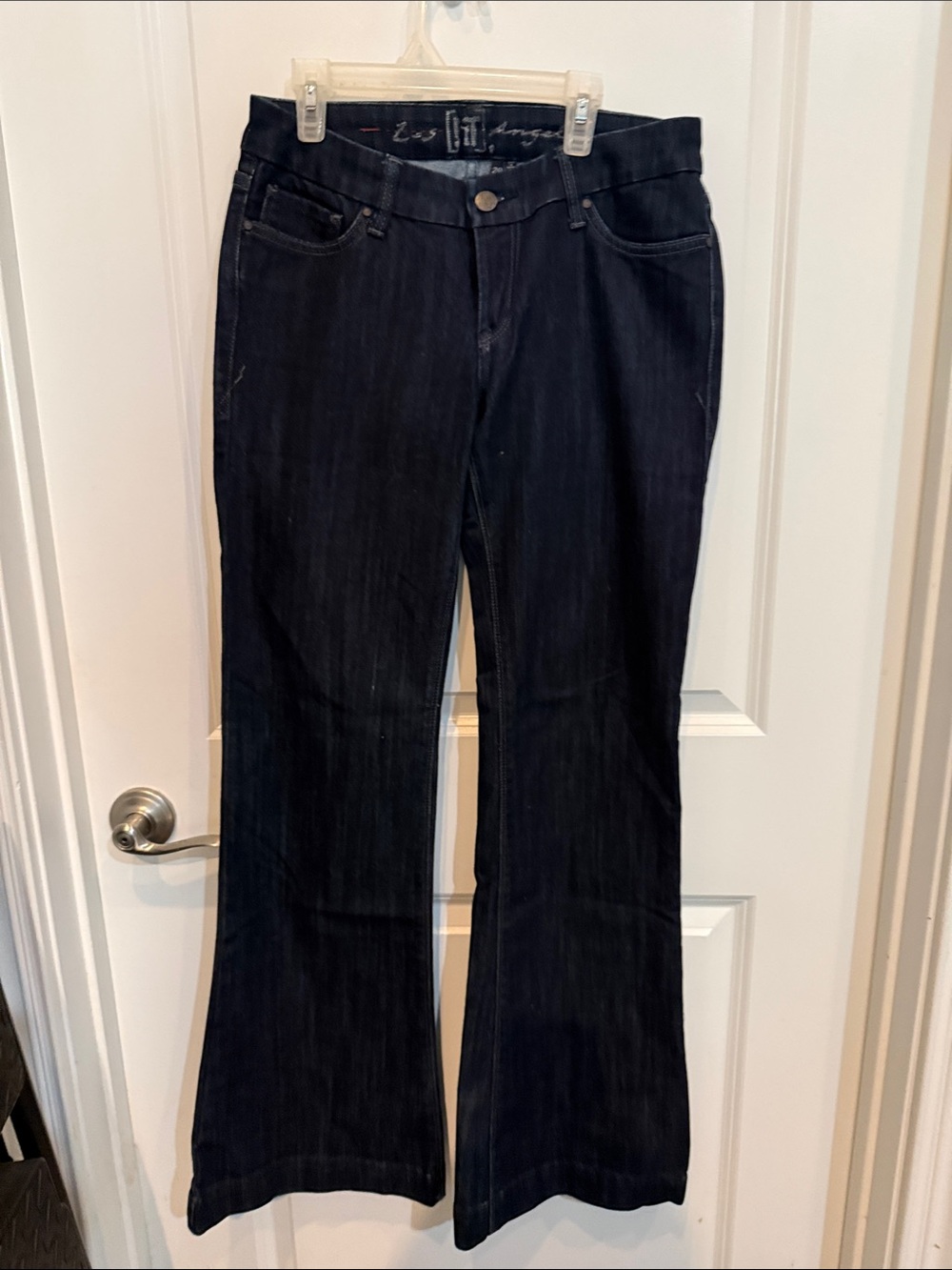 !it jeans Women's Dark Blue Wide Leg Jeans